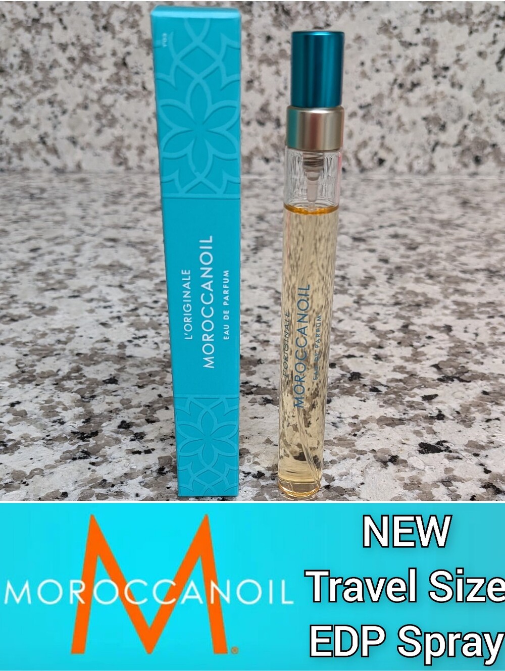 NEW Moroccanoil L'originale Travel/Purse Size E D P With 2 Free Samples